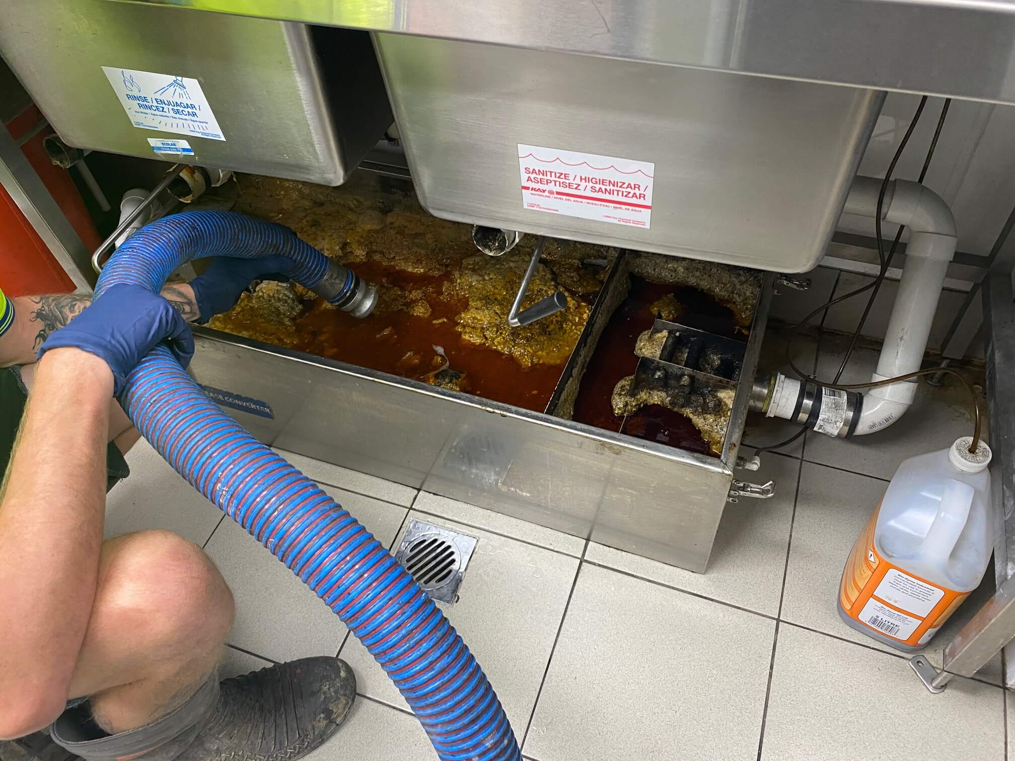 Grease Trap Cleaning in Longview